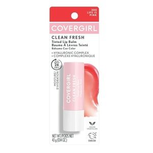COVERGIRL Clean Fresh Tinted Lip Balm - 0.05oz - 300 I Life Is Pink